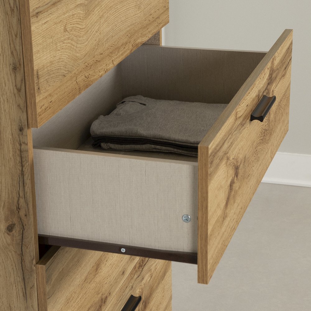 Musano 5-Drawer Chest, Nordik Oak. Picture 3