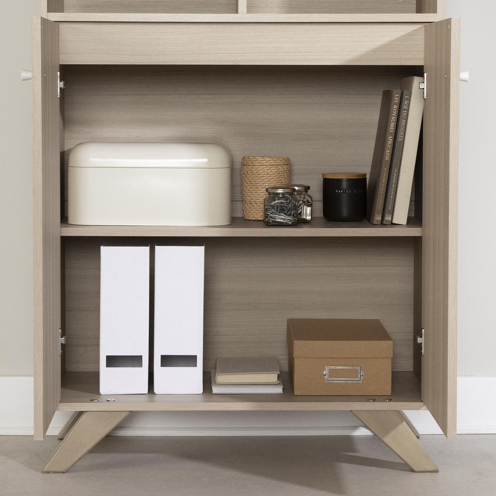 Helsy Storage Unit, Soft Elm. Picture 2