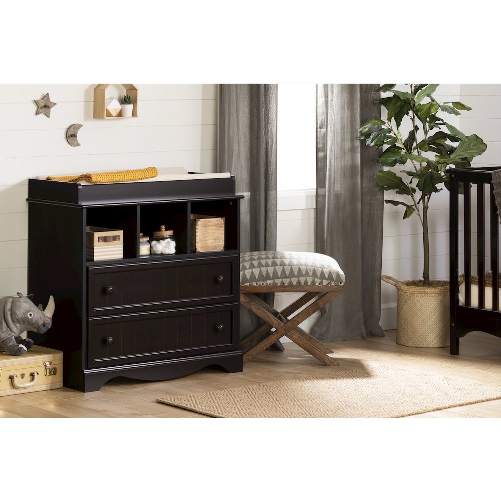 South Shore Savannah Changing Table, Espresso. Picture 2