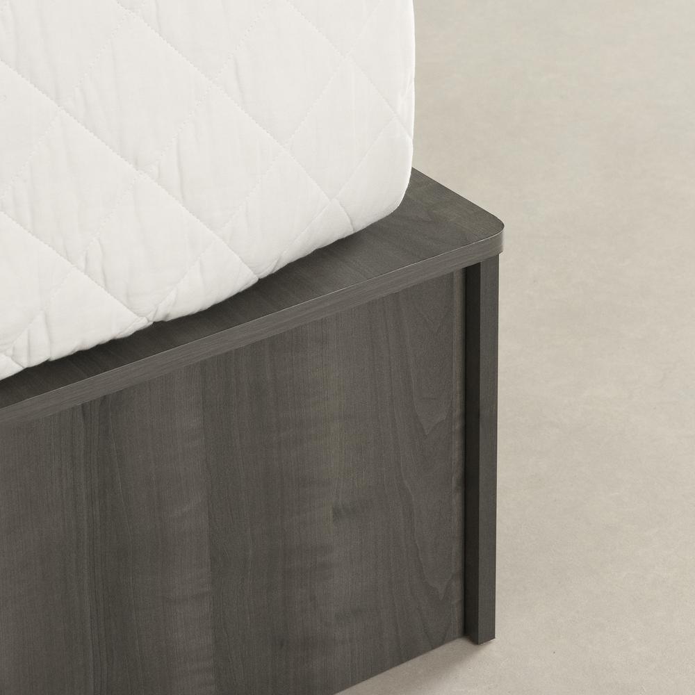 Prairie Storage Bed with Baskets, Gray Maple. Picture 4