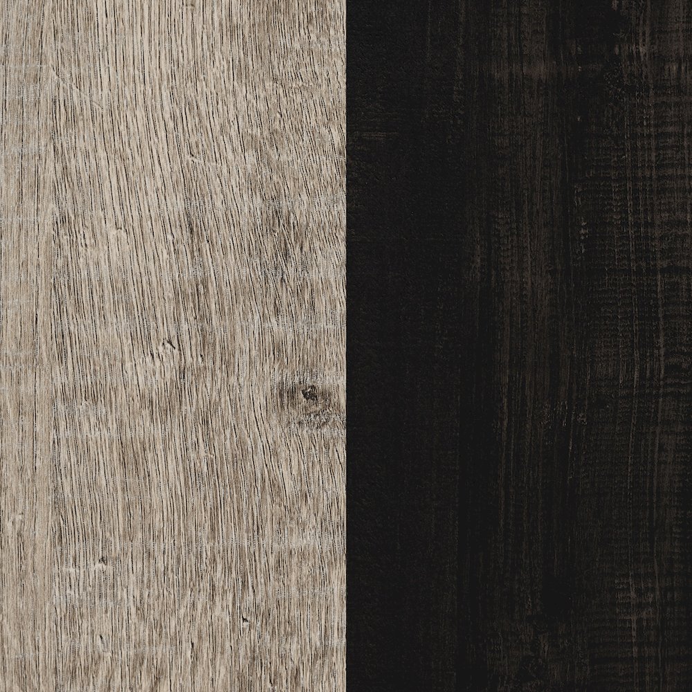 Londen 5-Drawer Chest, Weathered Oak and Rubbed Black. Picture 5