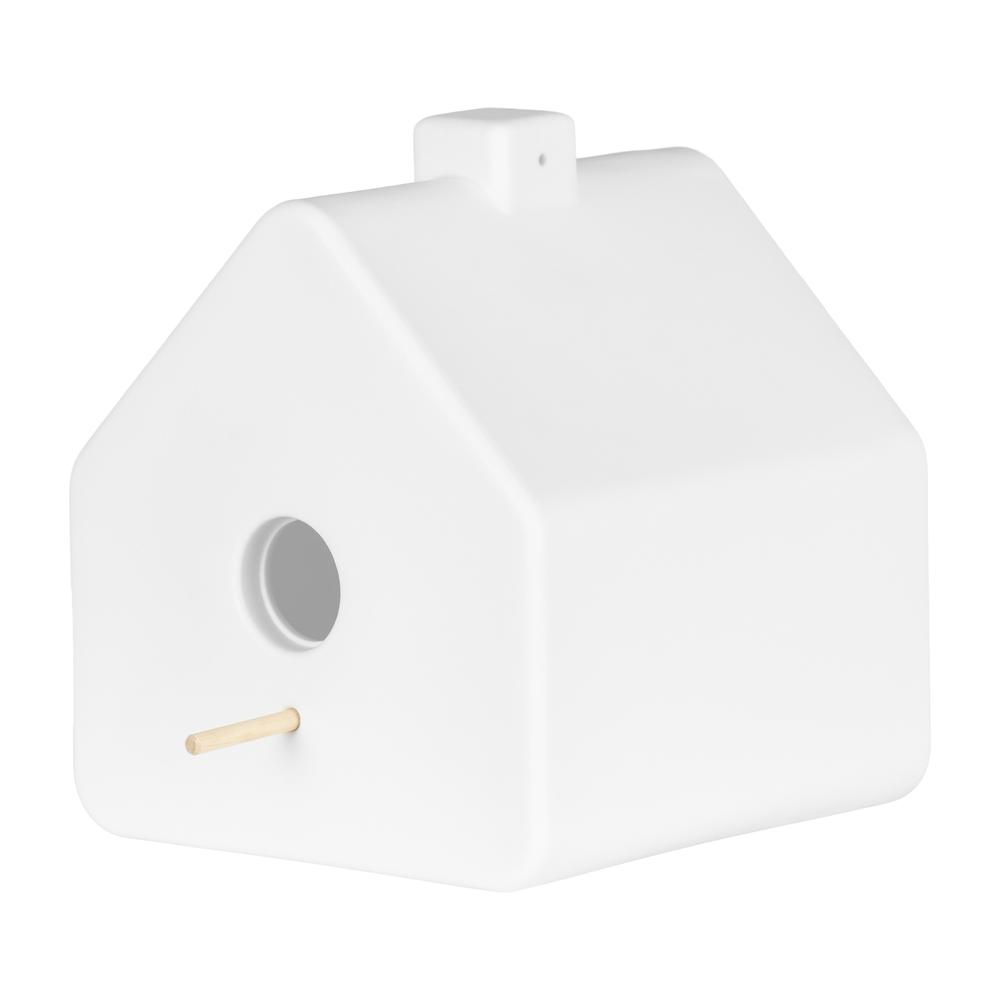 Dalya Decorative Birdhouse, White. Picture 1