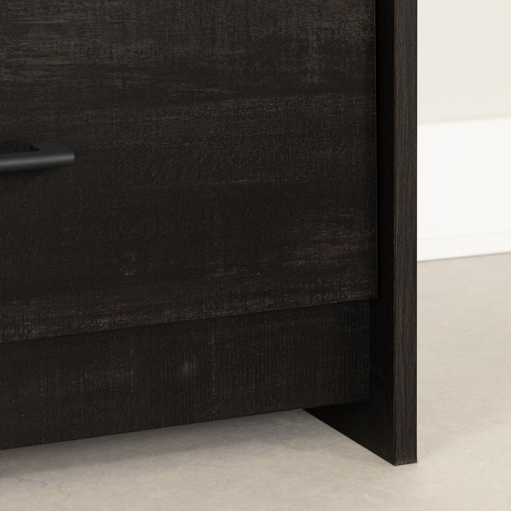 Londen 6-Drawer Double Dresser, Rubbed Black. Picture 3