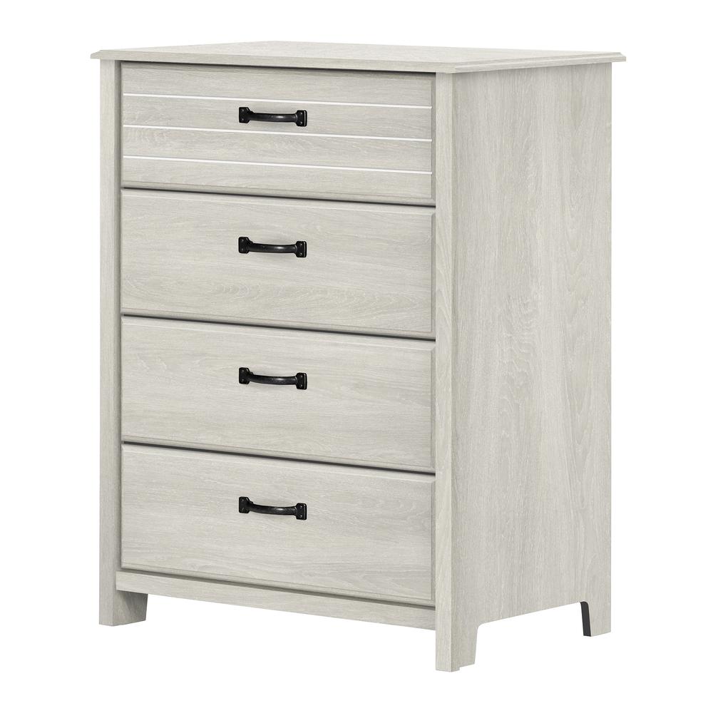 Ulysses 4-Drawer Chest, Winter Oak. Picture 1