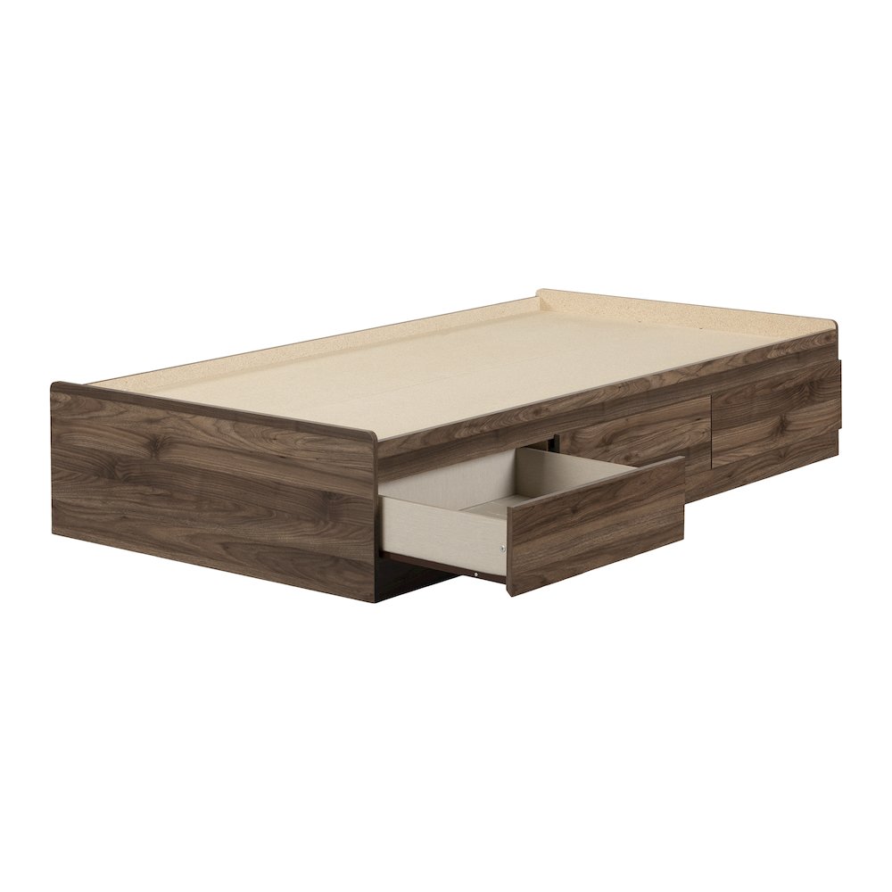 Yodi Bed, Natural Walnut. Picture 1