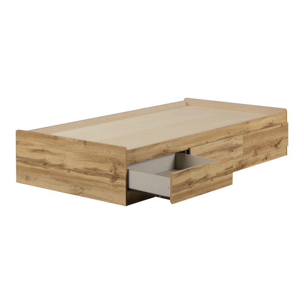 Tassio Bed, Nordik Oak. Picture 1