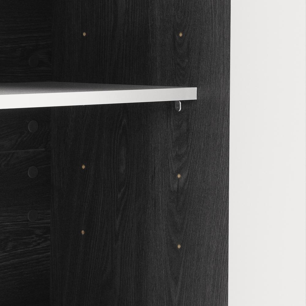 Myro Kitchen Island, Gray Oak and White. Picture 4