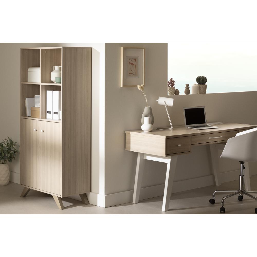 Helsy Storage Unit, Soft Elm. Picture 5