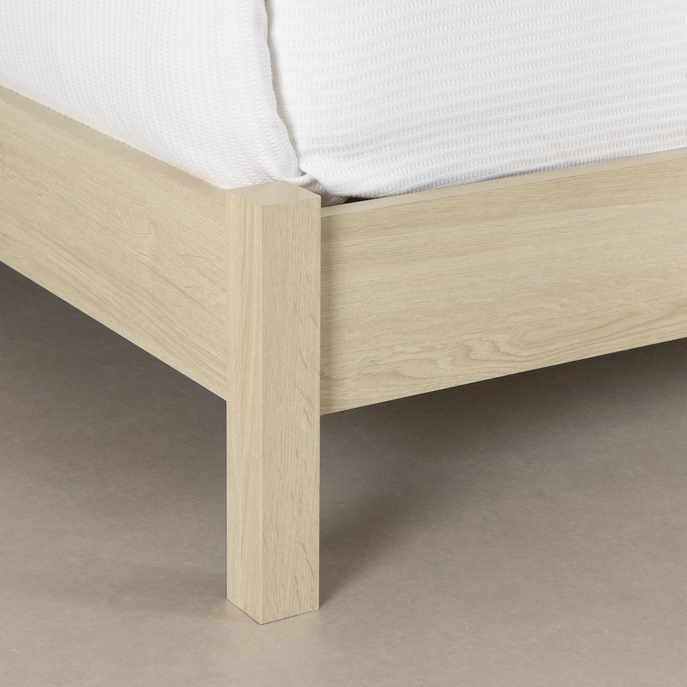 Step One Essential Bed, Bleached Oak. Picture 3