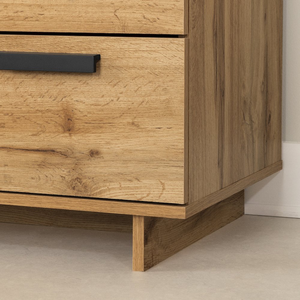 Cavalleri 6-Drawer Dresser, Nordik Oak. Picture 5