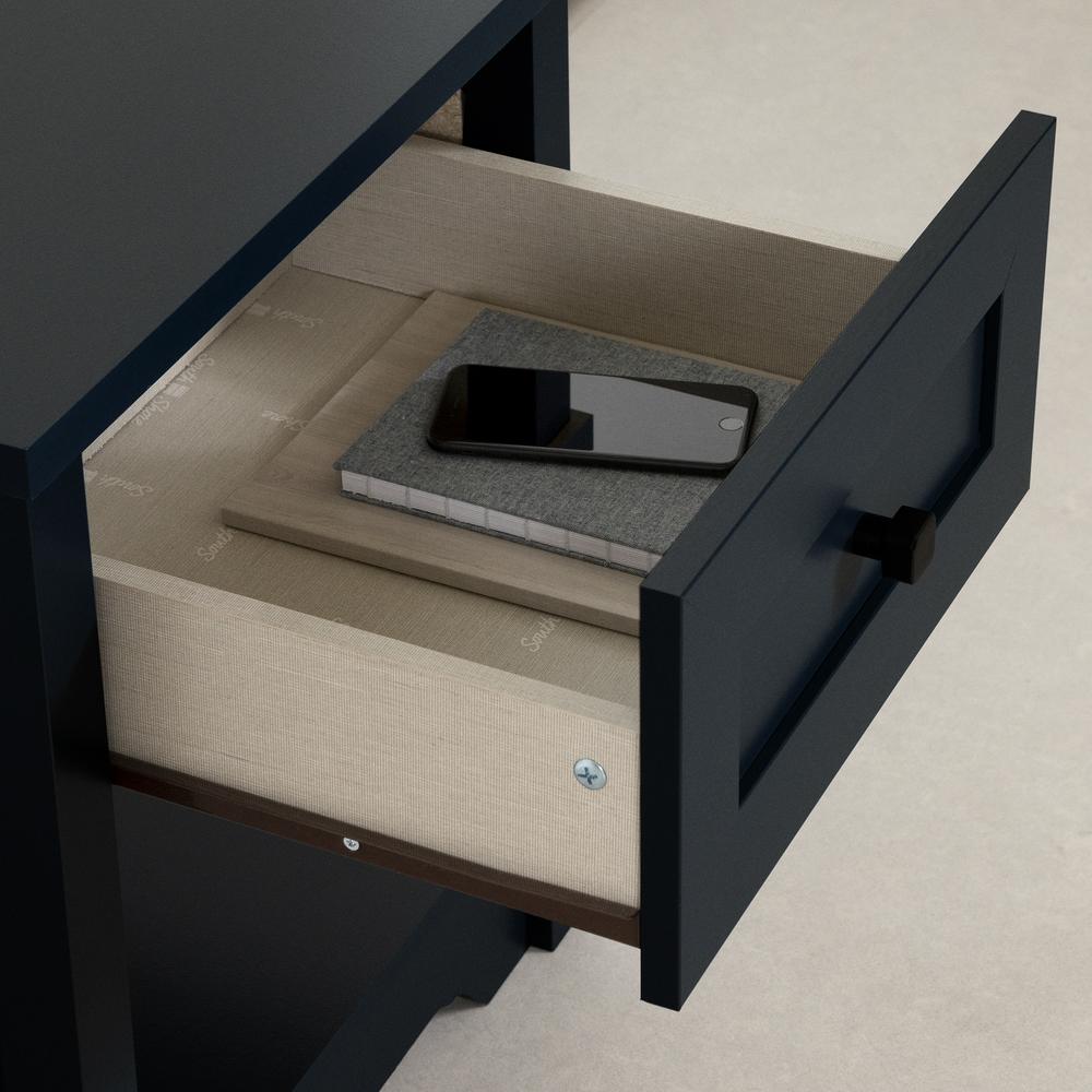 Farnel End Table, Navy Blue. Picture 3
