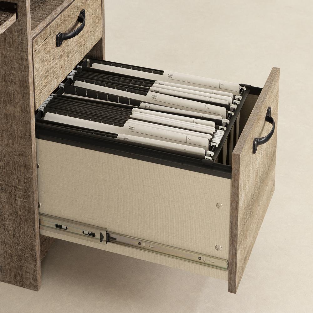 Tassio Desk in Weathered Oak. Picture 5