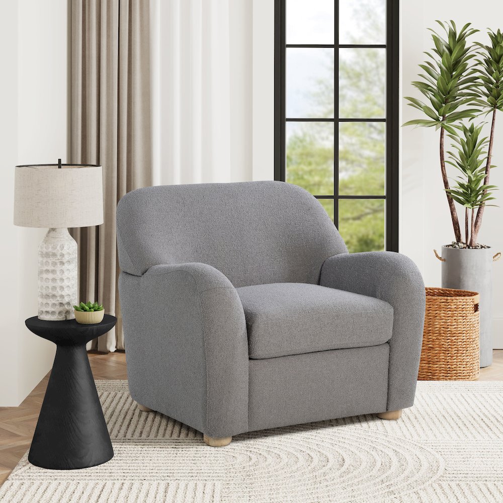 Genevieve Chair Grey. Picture 7