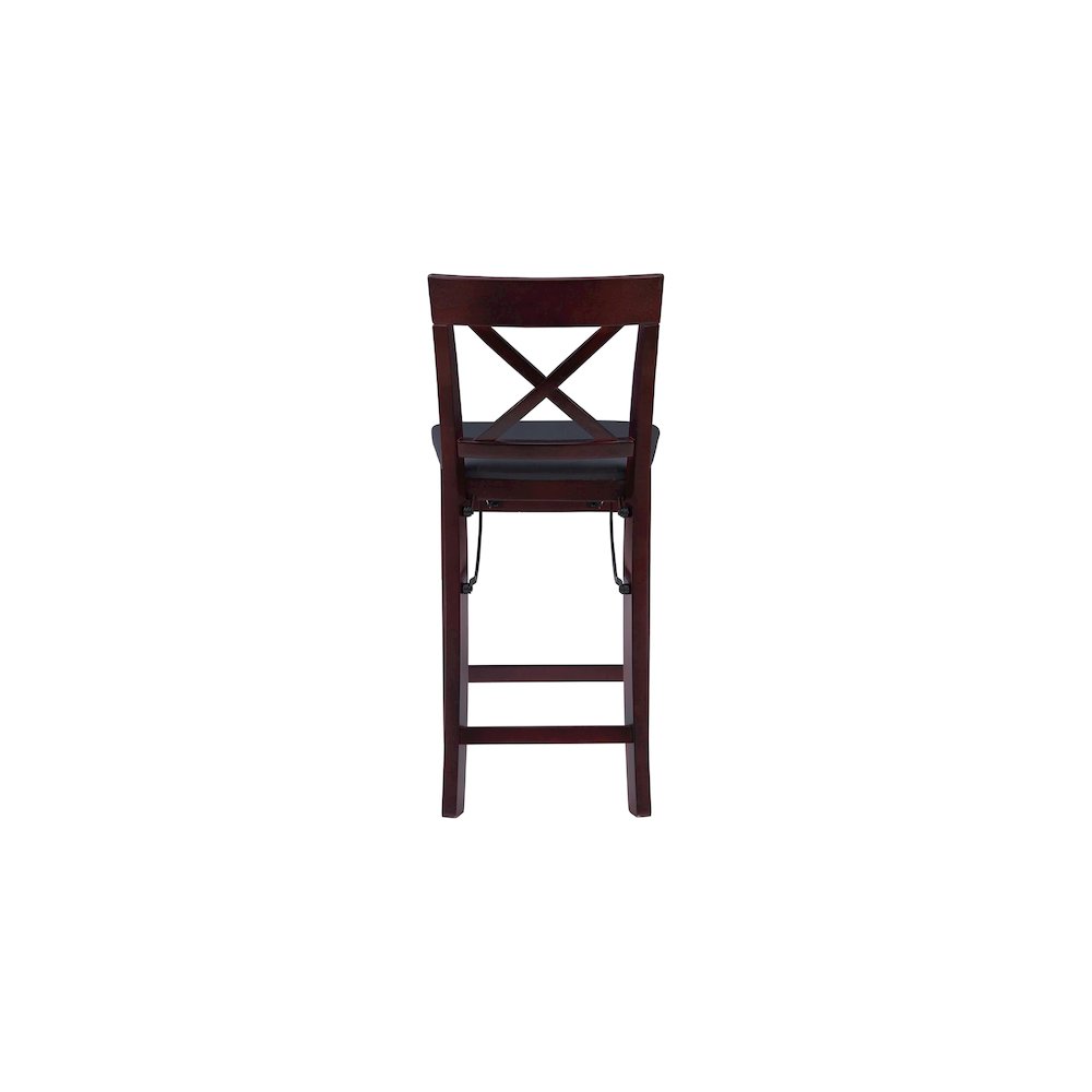 Triena 24 In X Back Folding Counter Stool. Picture 5