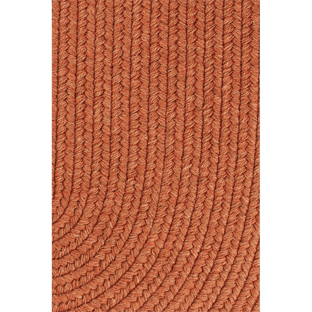 Solid Terra Cotta Wool 18" x 36" Slice. Picture 1