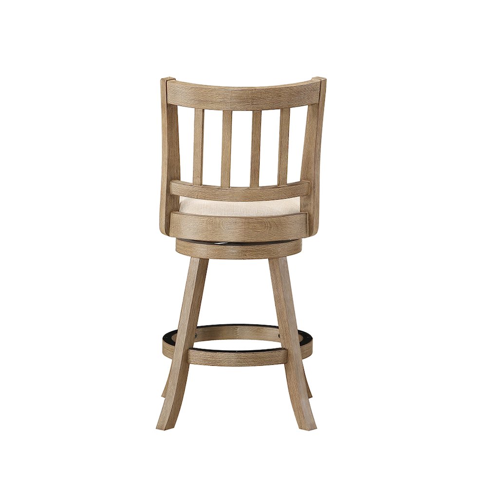 Sheldon Swivel Counter Stool - Ivory. Picture 2