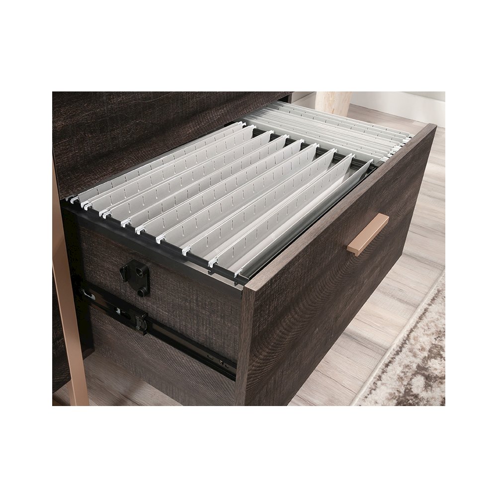 Walter Heights File Cabinet in Blade Walnut. Picture 6