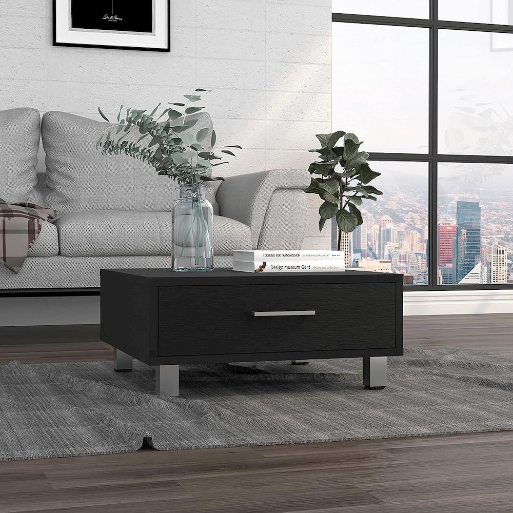 Being Coffee Table Black MDF. Picture 3