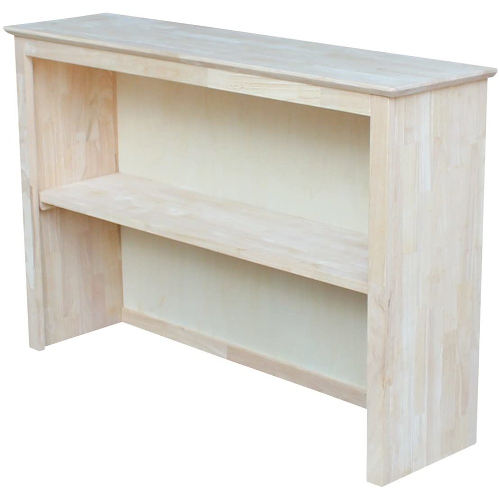 Hutch For Brooklyn Desk, Unfinished. Picture 1
