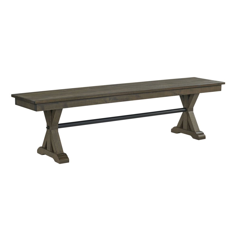 Sullivan Collection by Intercon - Backless Dining Bench. Picture 4