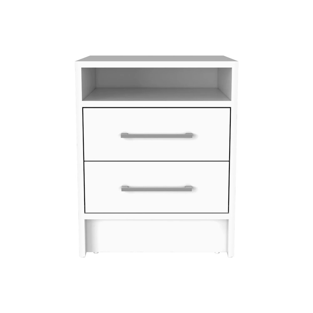 Greter Nightstand White MDF. Picture 1