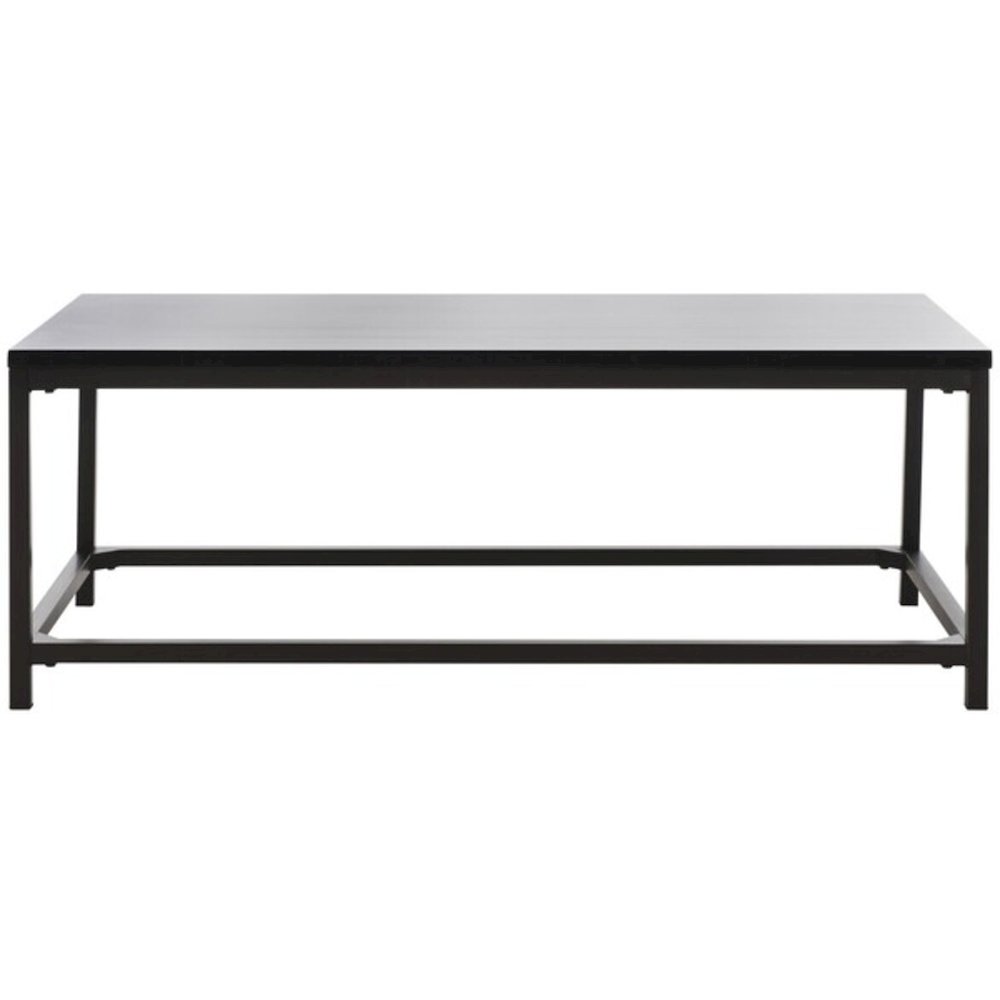 Alec Coffee Table, Distressed Black. Picture 1