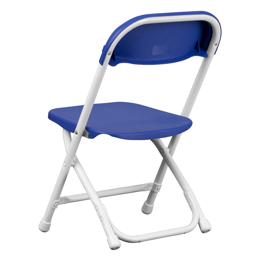 2 Pk. Kids Blue Plastic Folding Chair. Picture 8