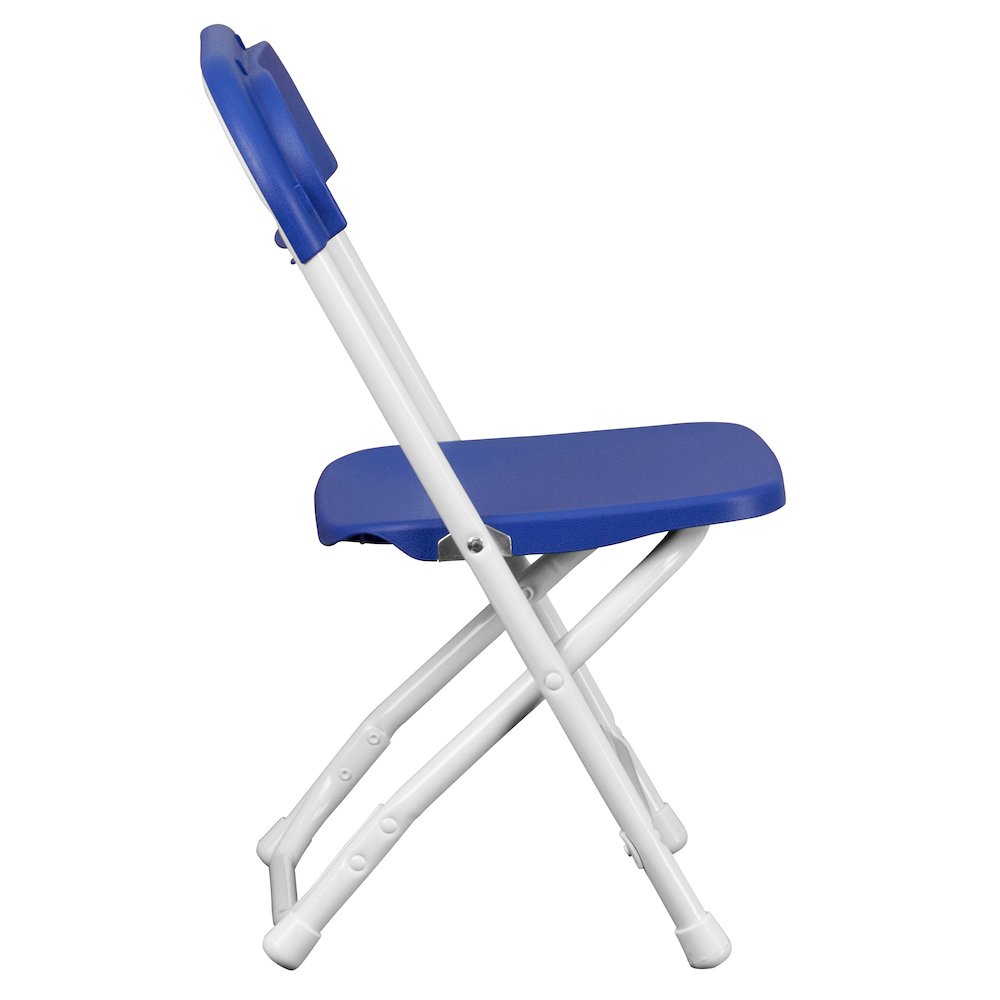 2 Pk. Kids Blue Plastic Folding Chair. Picture 10
