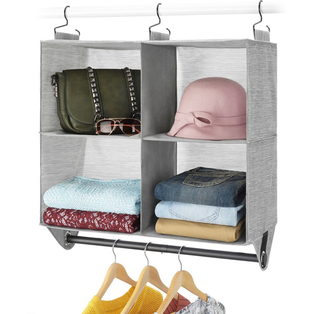 4-Section Closet Organizer. Picture 1
