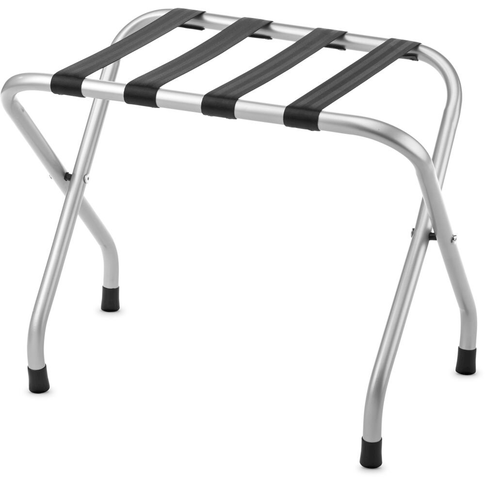 Powder Coated Metal Folding Luggage Rack. Picture 1