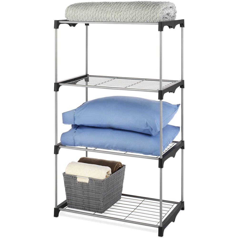 4 Tier Closet Shelves. Picture 1