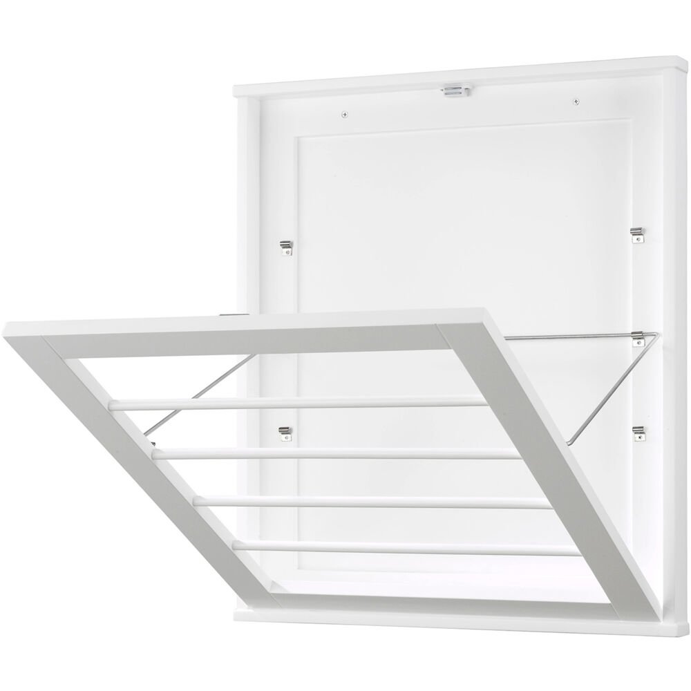 Wall Mounted Wood Drying Rack. Picture 1