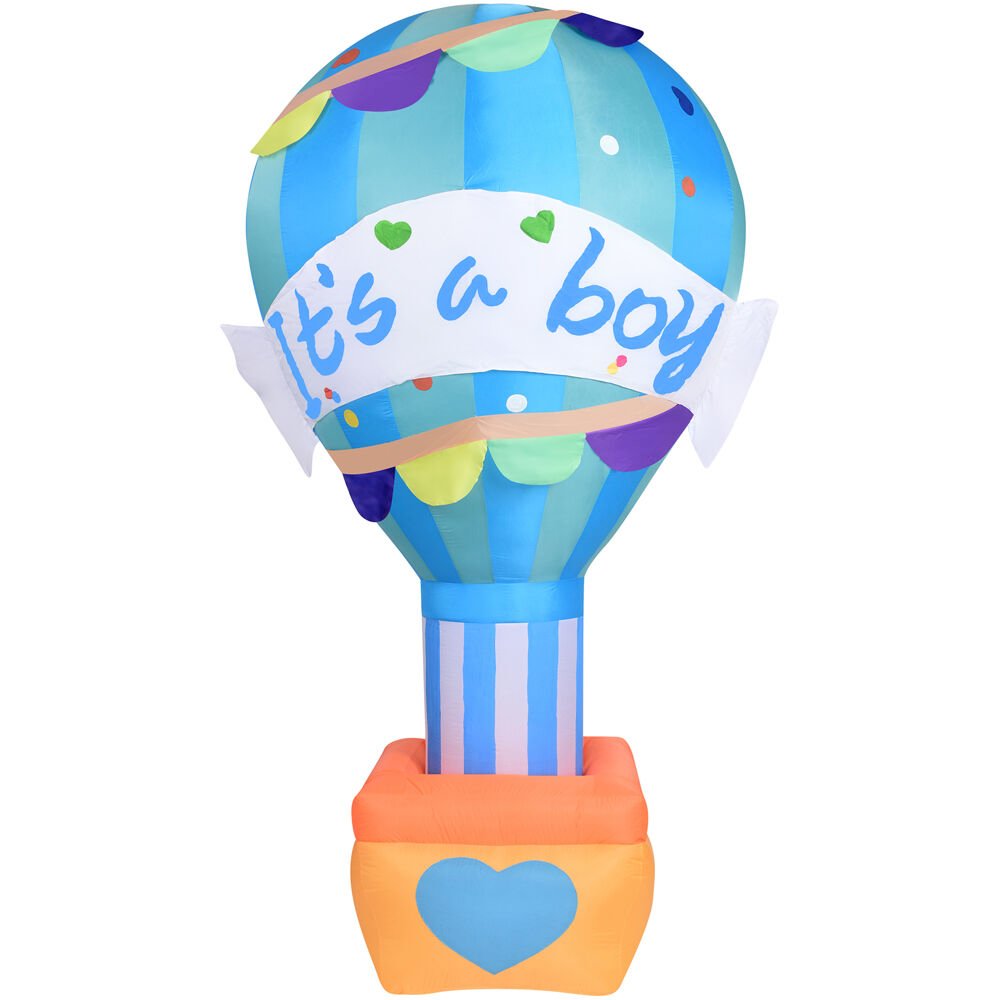 10ft Inflatable Its a Boy Announcement with Lights. Picture 1