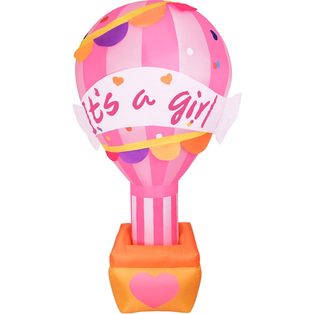 10ft Inflatable Its a Girl Announcement with Lights. Picture 1