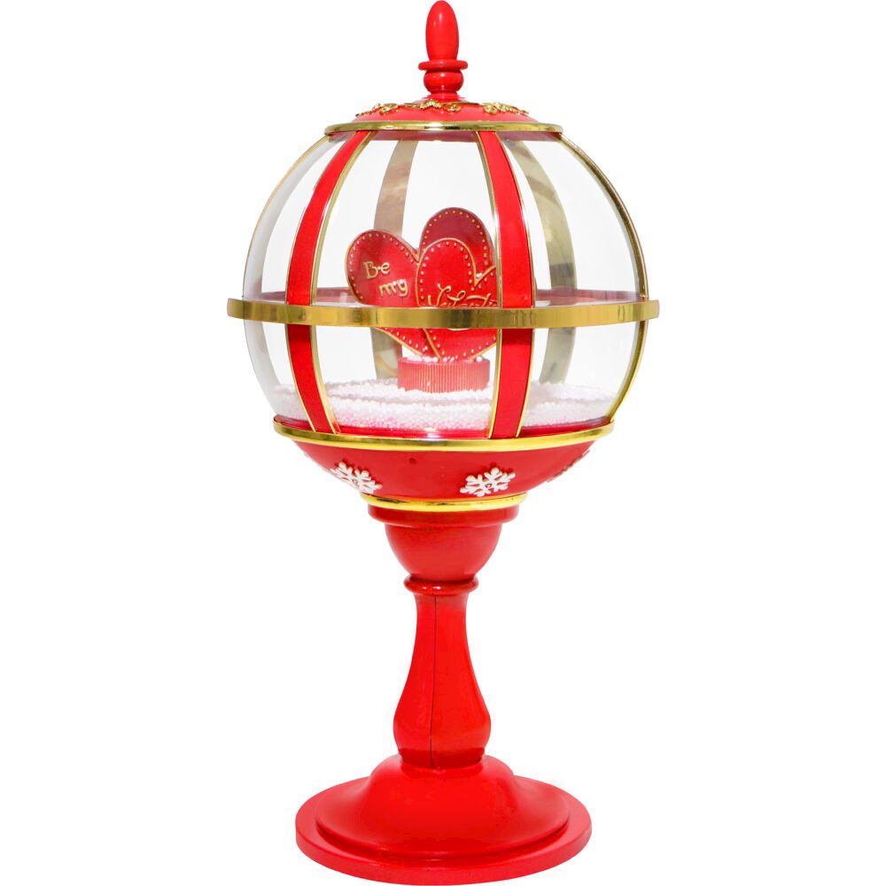 23 in Valentines day tabletop lamp with lights and music. Picture 1