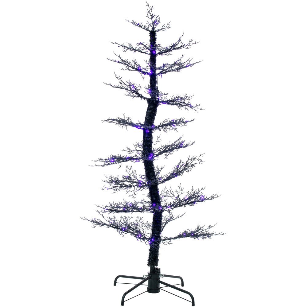 HHF 5.0-FT Spooky Dancing Tree, Micro-LED with Scream Sensor. Picture 1