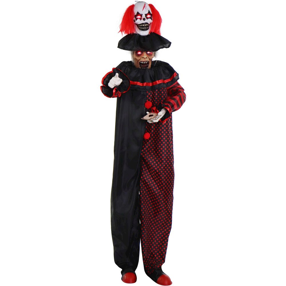 6FT Standing Animated Popup Surprise Clown. Picture 1