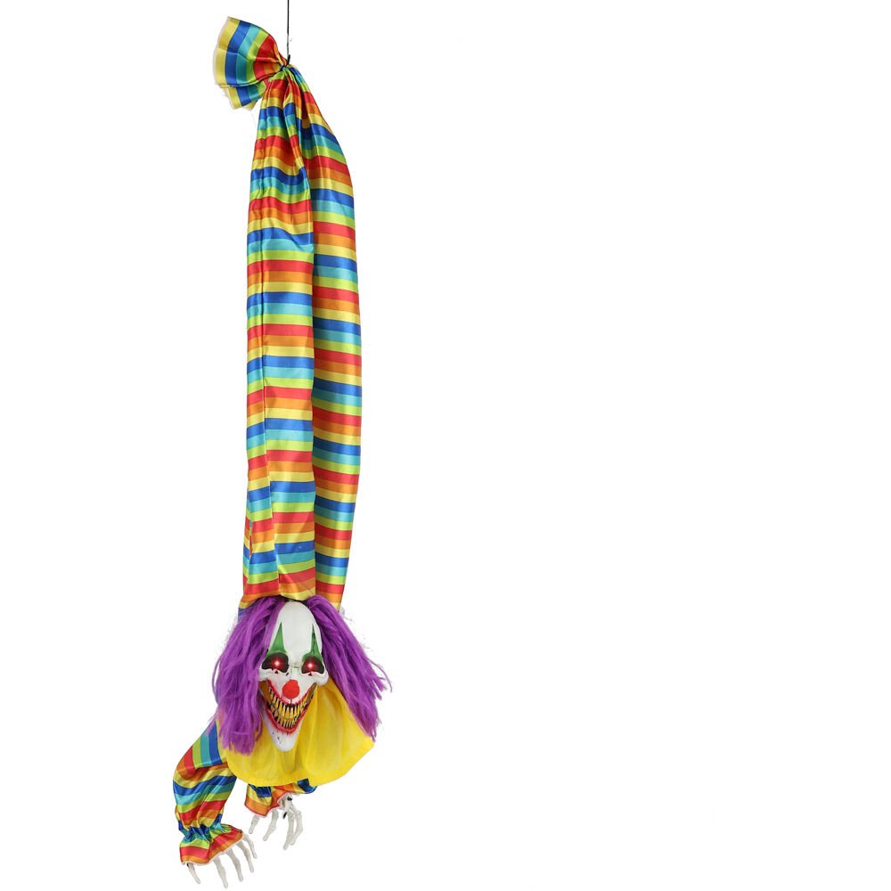 4FT Anim Upside Down Clown. Picture 1