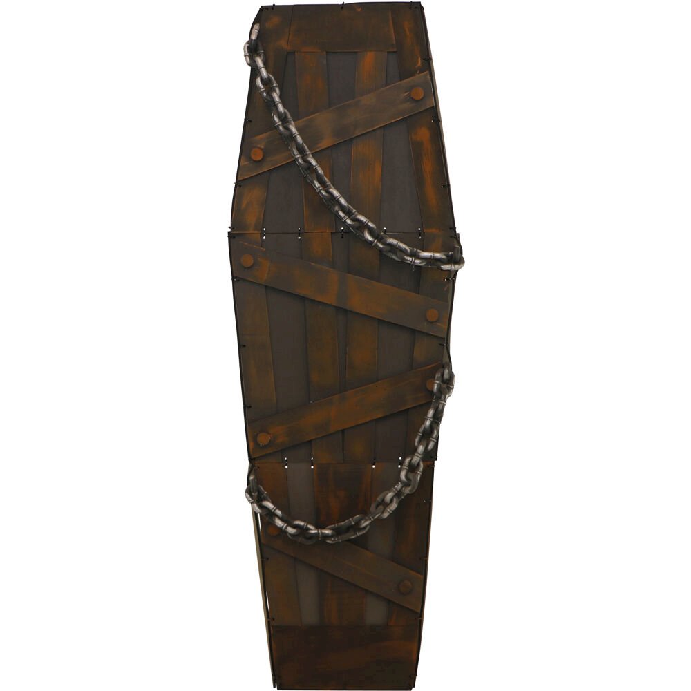 Lifesize Shaking Coffin, Indoor Use Only. Picture 1