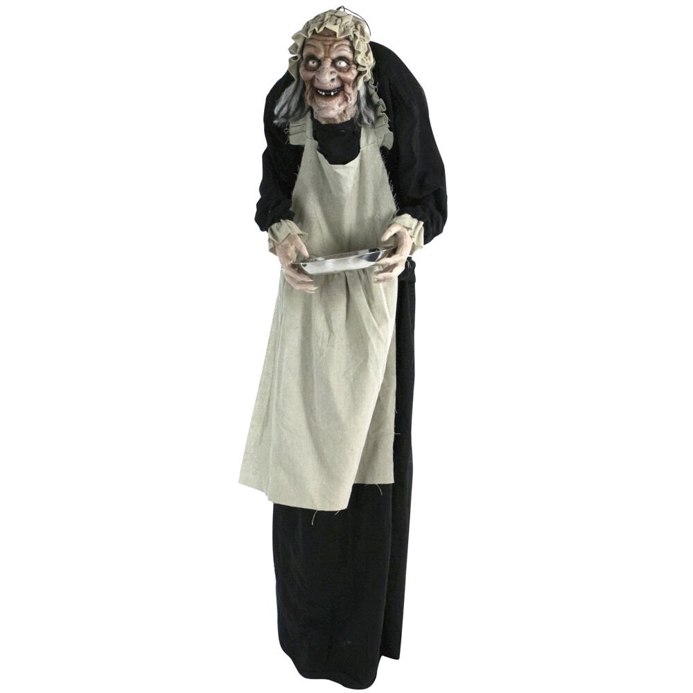 60" Standing Old Lady, Animation, Lights, Sound. Picture 1