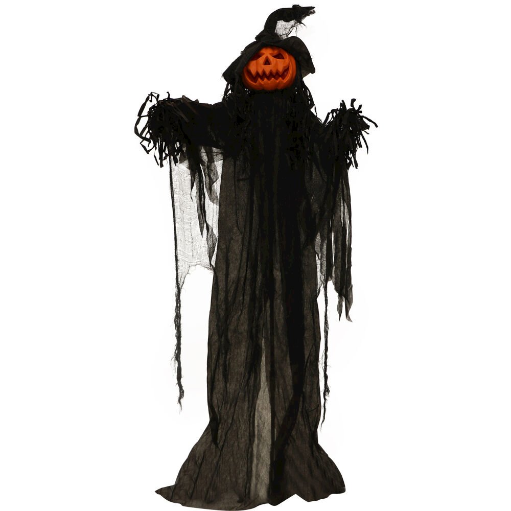 Standing Lights & Sound Pumpkin Man. Picture 1