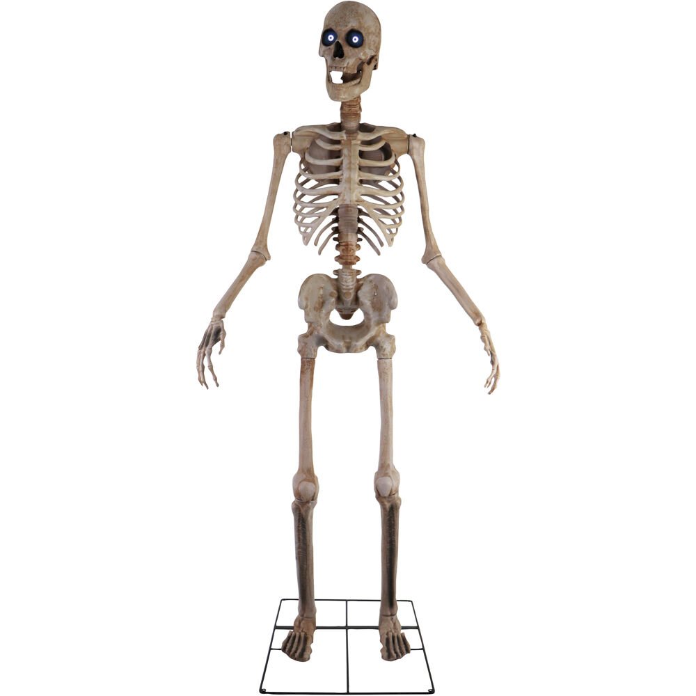 8' Towering Animated Skeleton. Picture 1