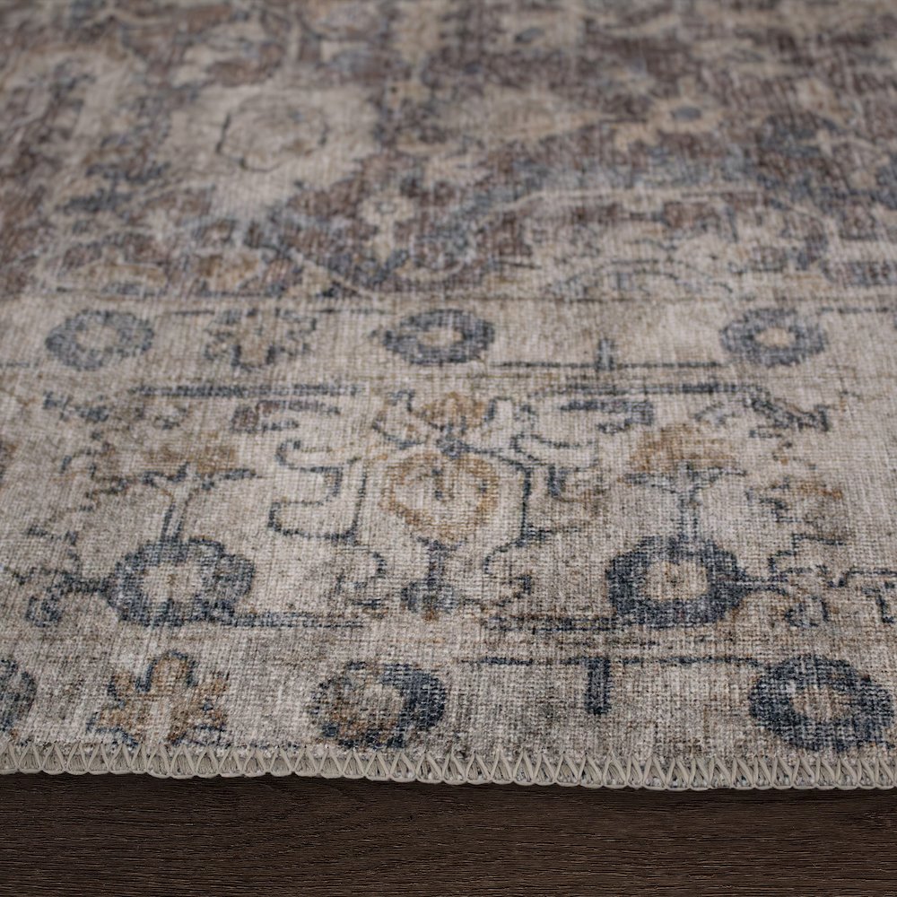 Chloe 5' x 7'3" ft Handwoven Indoor Rug, Multicolour. Picture 4