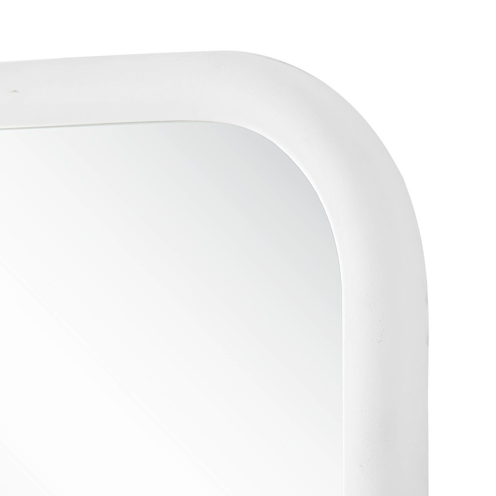 Colima 36" Tall Arch Wall Mirror, White. Picture 6