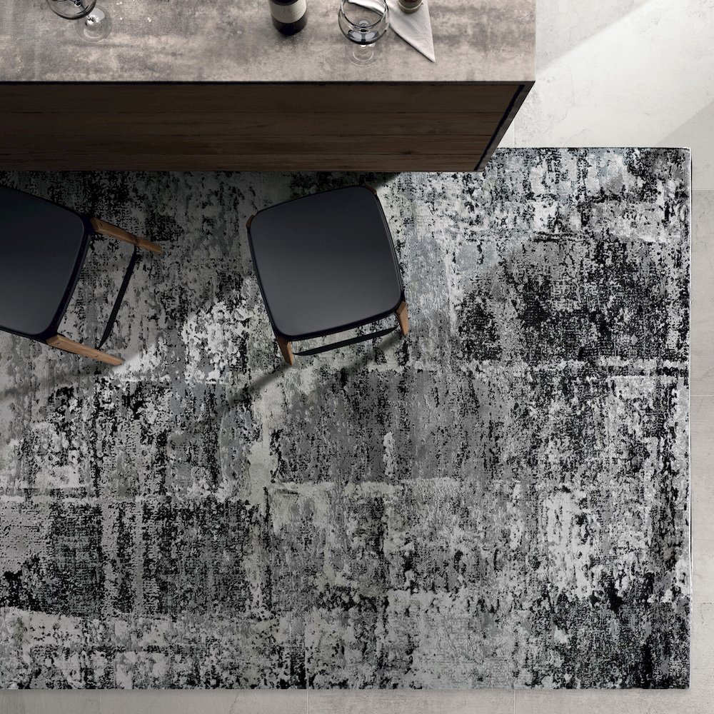 Ariella 5’3X 7’3 Power loomed Indoor Rug, Grey. Picture 2
