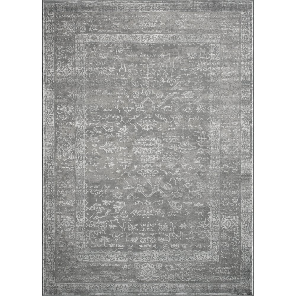 CAMILA Grey Mix 5 x 8 Indoor Rug. Picture 1