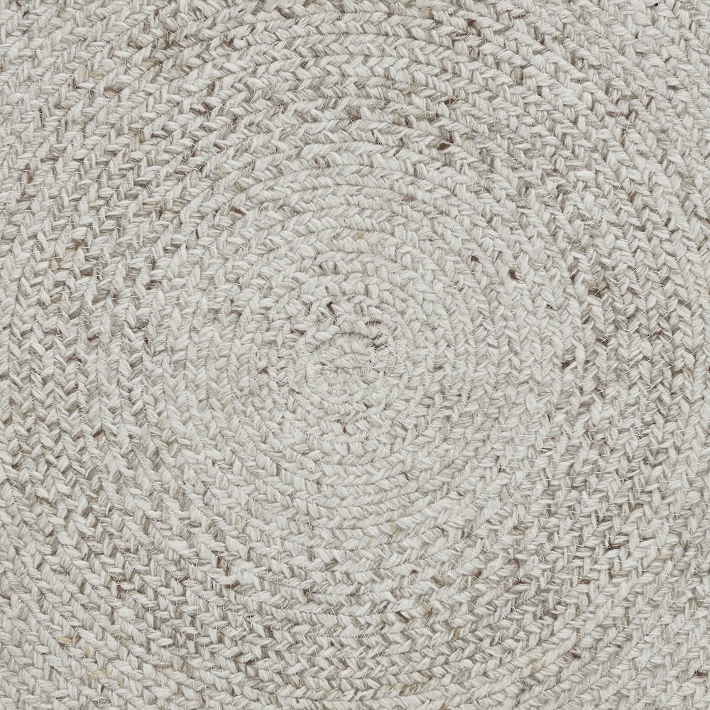 Cercola 7'3 Handwoven Indoor Rug, Ivory. Picture 3