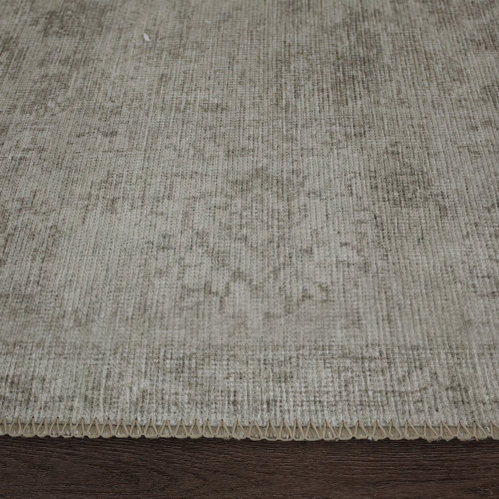 Chloe 7'6" x 10'2" ft Handwoven Indoor Rug, Taupe/Olive. Picture 2