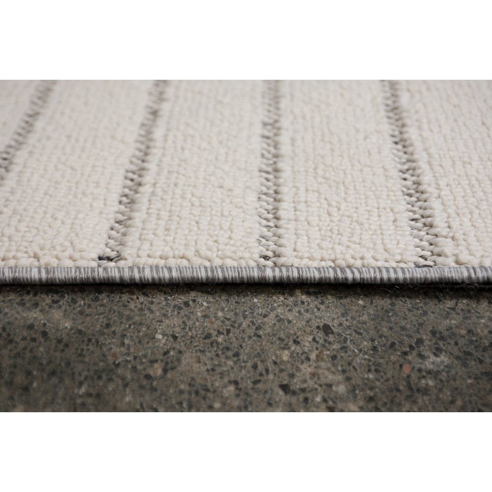 AMBROSE IVORY/GREY 5 x 8 Indoor Rug. Picture 1