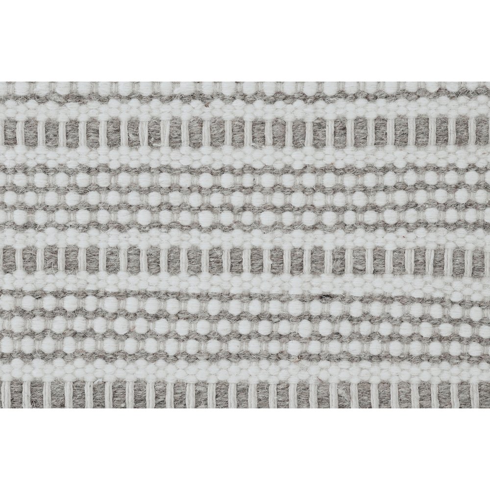 ORRIA Ivory/Grey 8 x 10 Rug. Picture 4